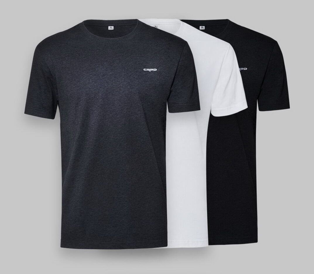 Футболка Xiaomi CRPD Men's Round Collar Combed Cotton Casual T-Shirt