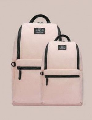 Набор рюкзаков Xiaomi Parent-child travel leisure backpack largesmall (Pink) - 1