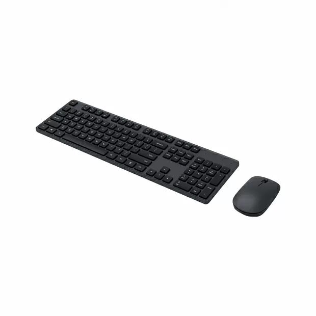 Комплект (компьютерная клавиатура и мышь) Xiaomi Mi Wireless Keyboard And Mouse Set (Black/Черный) : отзывы и обзоры - 1