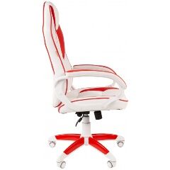 Игровое кресло Chairman game 16 белый/красный RU - 3