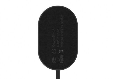 Адаптер для беспроводной зарядки BASEUS Microfiber For Micro, 1А, черный, 5Вт/7,5Вт/10Вт - 5