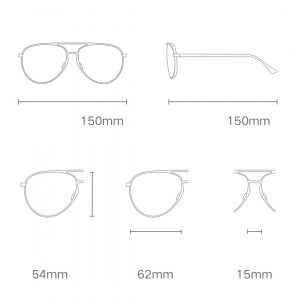 Солнцезащитные очки Mijia Sunglasses Luke Moss (MSG02GL) (Black) - 4
