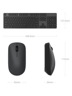 Комплект (компьютерная клавиатура и мышь) MIIW Mouse & Keyboard Set (Black/Черный) : характеристики и инструкции 