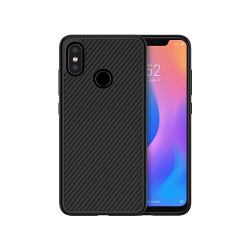Чехол для Xiaomi Mi 8 Nillkin Synthetic Fiber (Black/Черный) - 1
