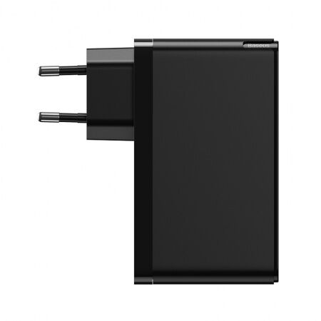 Зарядное устройство BASEUS GaN Mini USB2USB-C  Кабель Type-C-Type-C, 5A, 120W, черный - 6