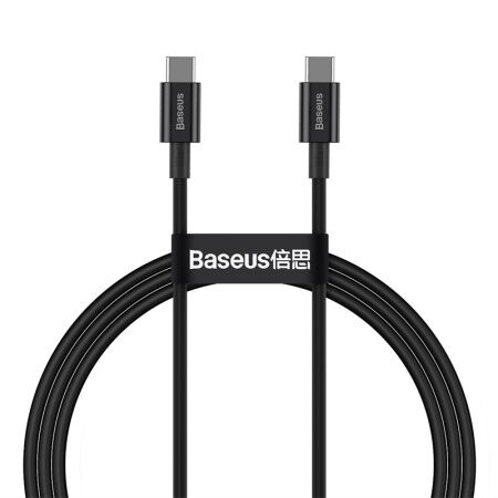 Кабель USB-C BASEUS Superior Series Fast Charging, Type-C - Type-C, 100W, 2 м, черный - 1