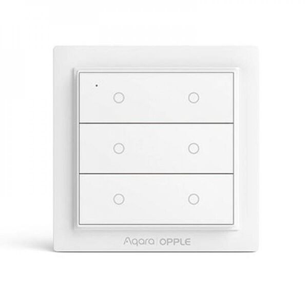 Беспроводной выключатель Aqara&OPPLE Wireless Scene Switch WXCJKG13LM (6 клавиш) White - 4