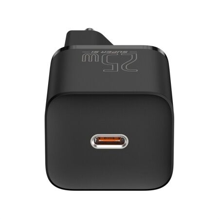 Зарядное устройство BASEUS Super Si USB-C, 3A, 25W, черный - 3