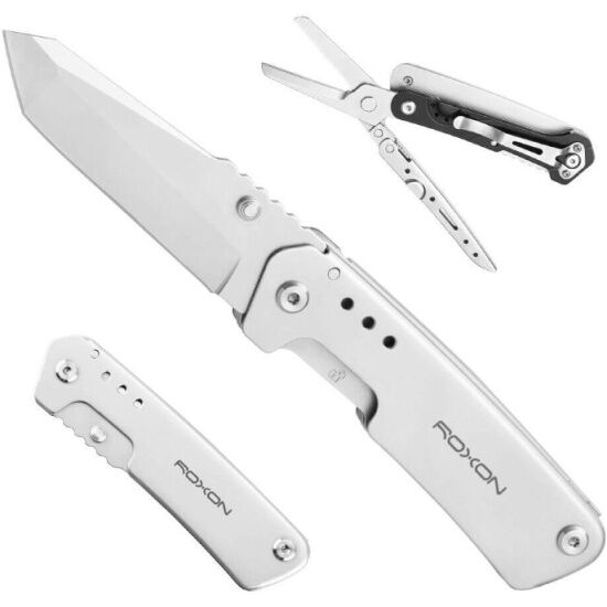 Нож многофункциональный Roxon KS KNIFE-SCISSORS, металлический S501 - 4