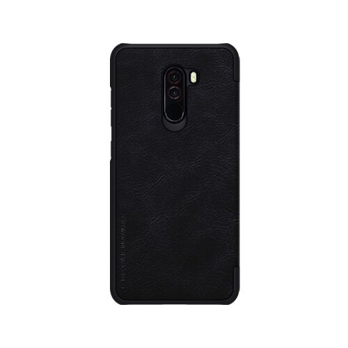 Чехол для Xiaomi Pocophone F1 Nillkin Qin Leather Case (Black/Черный) - 2