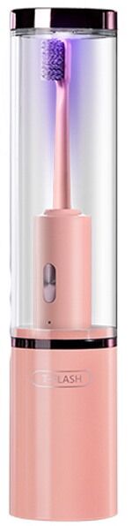 Электрическая зубная щетка со стерилизатором T-Flash UV Sterilization Toothbrush, pink - 1