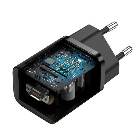 Зарядное устройство BASEUS Super Si USB-C, 3A, 25W, черный - 8