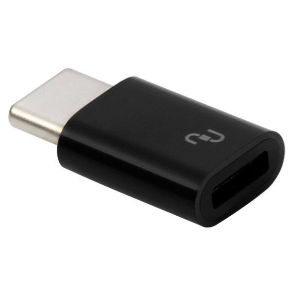 Переходник/адаптер Xiaomi Adapter Micro USB/Type-C (Black/Черный) : отзывы и обзоры - 3