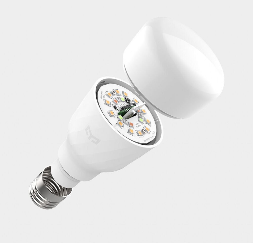 Лампочка в разборе Smart LED Light Bulb Voice Control