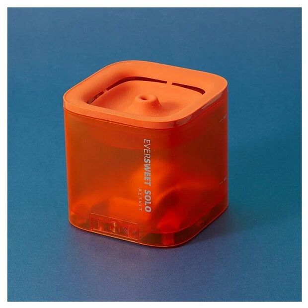 Питьевой фонтан для животных c системой фильтрации Eversweet Petkit Solo P4103 (Orange) - 2