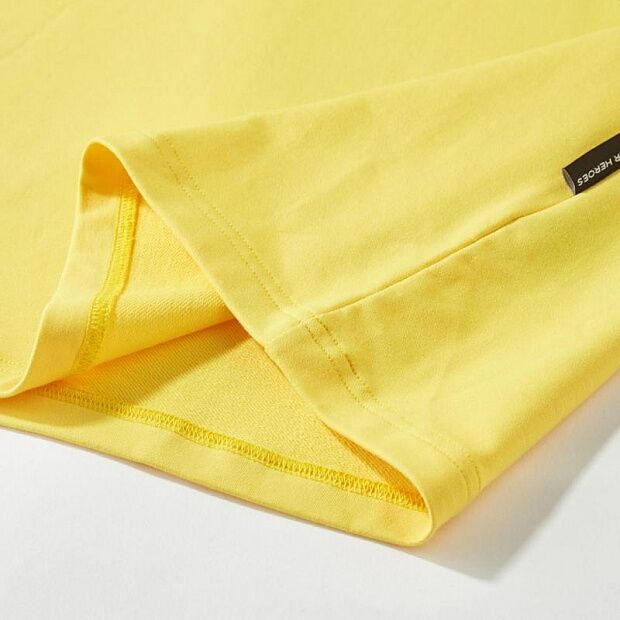 Футболка с принтом Xiaomi DC Batman Diablo Series Hooded T-Shirt (Yellow/Желтый) - 4