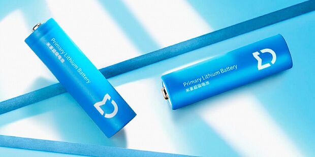 Батарейки Mijia Super Battery 4 Pack No. 5 (Blue/Голубой)