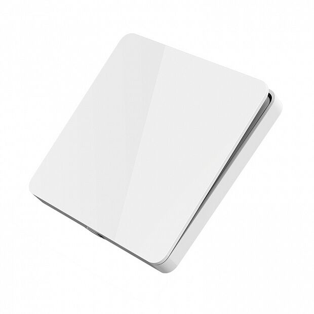 Настенный выключатель Xiaomi Mi Home Wall Switch One Slot (White/Белый) - 5
