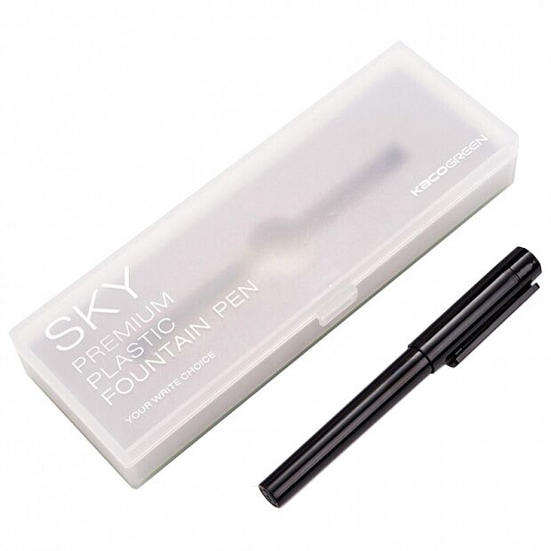 Xiaomi KACO Sky Premium Plastic Fountain Pen (Titanium Black) 