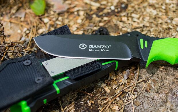 Нож Ganzo G8012 черный, G8012-BK - 20