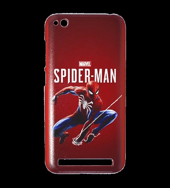 Защитный чехол для Xiaomi Redmi 5A Spider-Man Marvel (Red/Красный) - 5