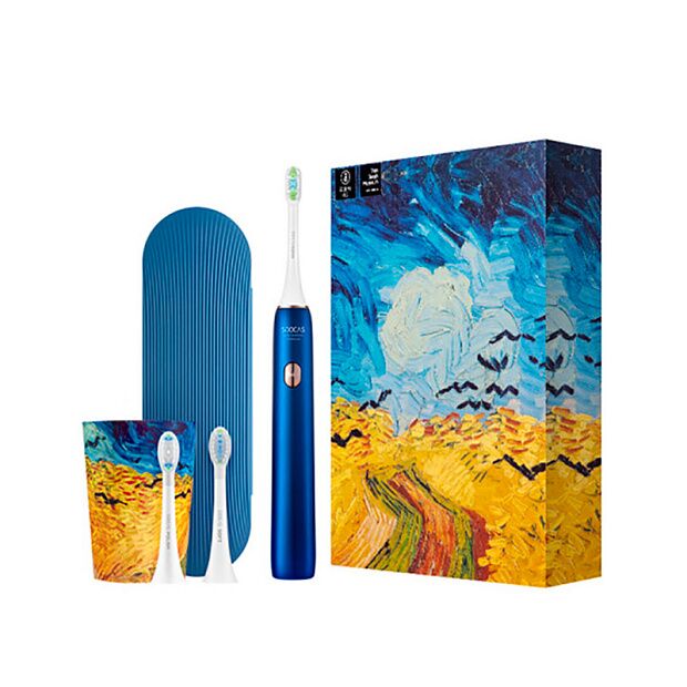 Электрическая зубная щетка Soocas X3U Van Gogh Museum Design (Blue/Синий) - 4