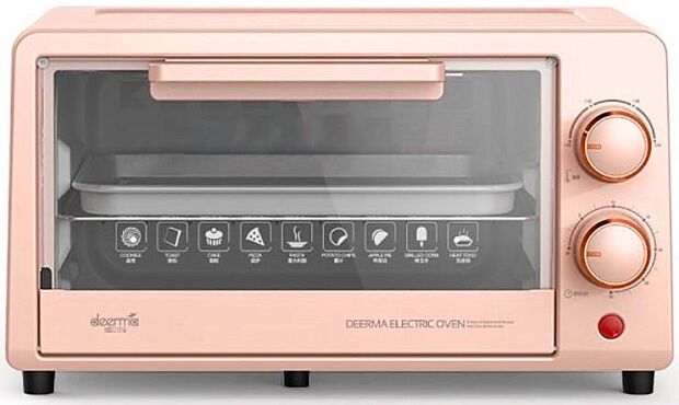 Мини-печь Deerma Electric Oven DEM-EO101S (Pink) - 3