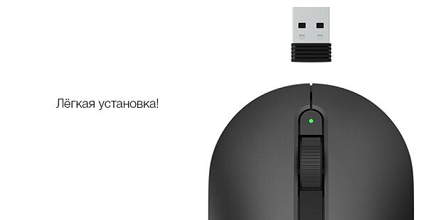 Компьютерная мышь MIIIW Rice Wireless Office Mouse (Black/Черный) : отзывы и обзоры - 6