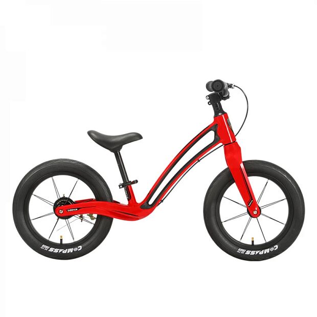 Беговел с тормозами Montasen Alloy Children's Toy Scooter 14 inch (Red) - 4