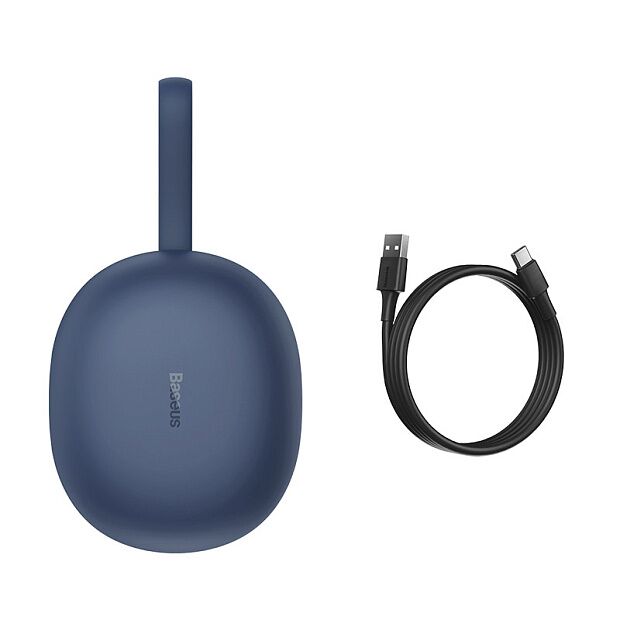 Беспроводные наушники BASEUS Encok W05, Bluetooth, 30 мАч, синий - 10