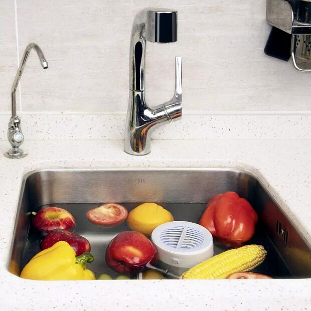 Портативный очиститель для фруктов и овощей Xiaomi Portable Fruit and Vegetable Washing Machine (White) - 4