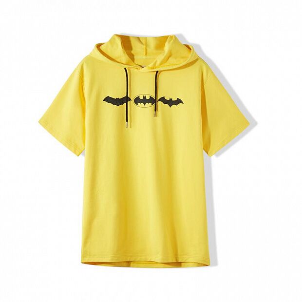 Футболка с принтом Xiaomi DC Batman Diablo Series Hooded T-Shirt (Yellow/Желтый) - 1