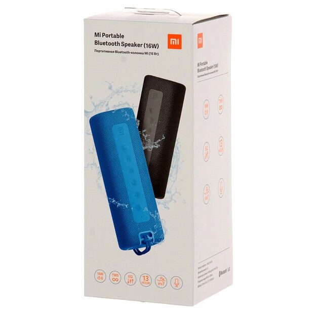Портативная колонка Xiaomi Mi Portable Bluetooth Speaker 16W QBH4197GL (Blue) EU - 6