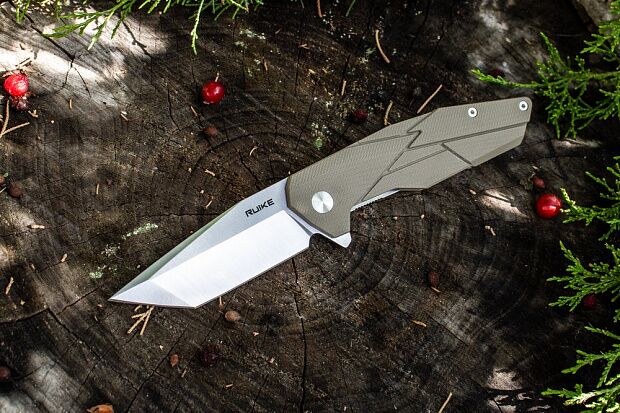 Нож Ruike P138-W желтый - 1