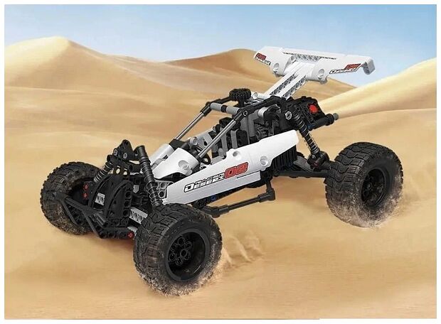 Конструктор Onebot Desert Racing Car Building Blocks (White/Белый) SMSC01IQI - 6