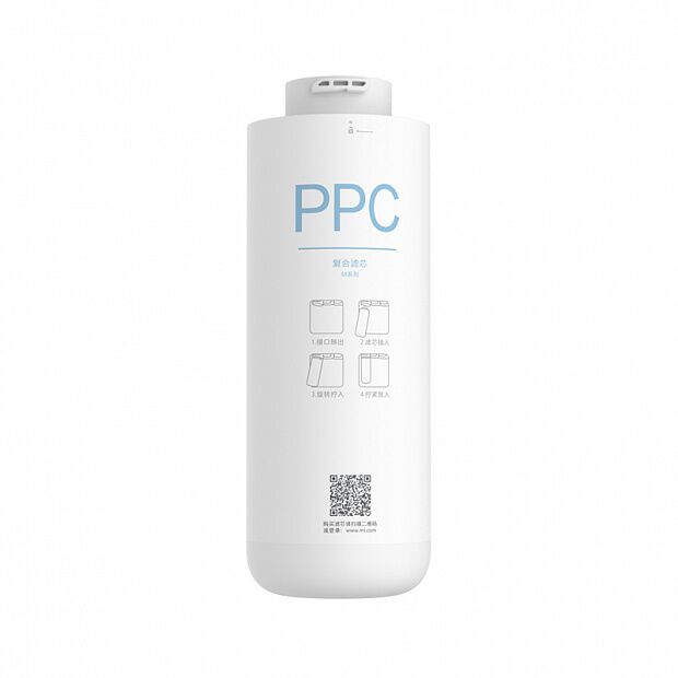 Сменный фильтр для воды Mijia Water Purifier M Series Filter PPC (White/Белый) 