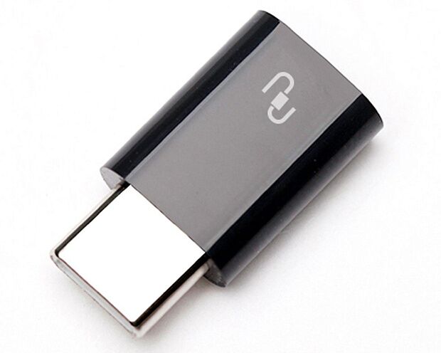 Переходник/адаптер Xiaomi Adapter Micro USB/Type-C (Black/Черный) : отзывы и обзоры - 4