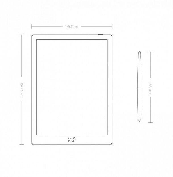Электронная книга Xiaomi Eink Case Smart Electronic Paper W7 10.2 Inch 2GB/32GB (White/Белый) : отзывы и обзоры - 5