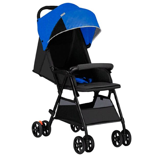 Коляска детская Qborn Lightweight Folding Stroller (Blue) - 3