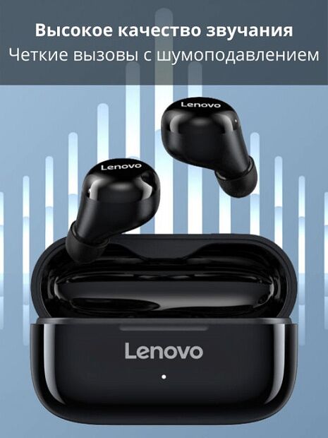Беспроводные наушники Lenovo LP11 Live Pods TWS (Black) - 3