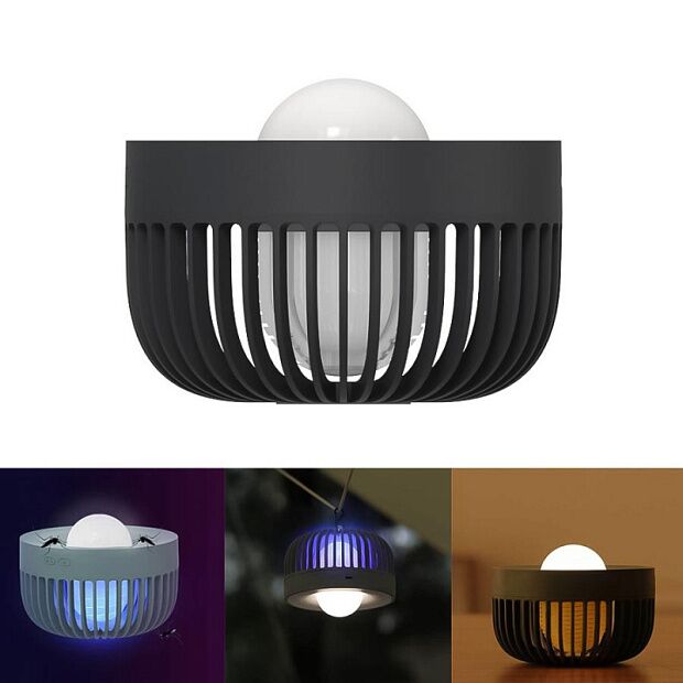 Антимоскитная лампа Solove Mosquito Lamp 002D RU (Black) - 4