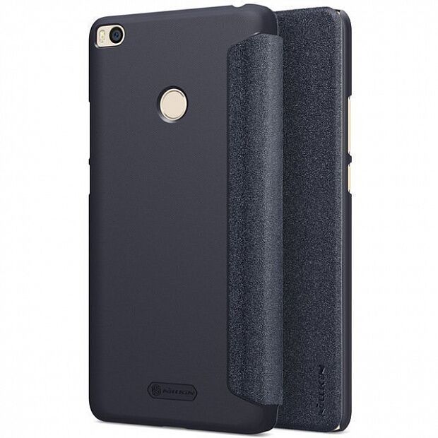 Чехол для Xiaomi Mi Max 2 Nillkin Sparkle Leather Case (Black/Черный) 