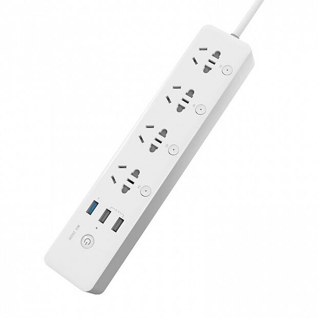 Умный удлинитель Gosund Smart Plug Power Strip CP5-3 (4 розетоки + 3 USB) White - 1