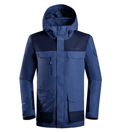 Куртка Pelliot Tooling Waterproof And Breathable Warm Jacket (Blue/Синий) 