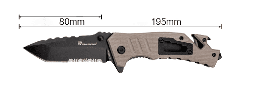 Складной нож Xiaomi HX infantry folding knife ZD-016C (Beige) - 2