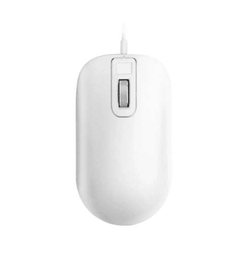 Компьютерная мышь Jesis Smart Fingerprint Mouse (White/Белый) : отзывы и обзоры 