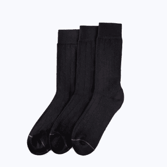 Носки Xiaomi Half Gentleman Socks (Black/Черный) 