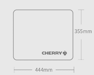 Коврик для мыши Cherry Medium Mouse Pad Speed Edition (Black/Черный) : отзывы и обзоры - 2