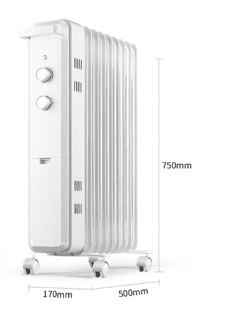 Обогреватель Jipin Instant Oil Heater 9 (White/Белый) - 2