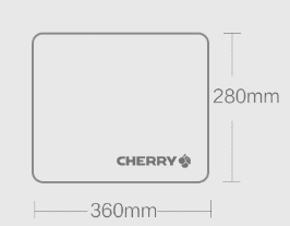 Коврик для мыши Cherry Small Mouse Pad Speed Edition (Black/Черный) : характеристики и инструкции - 2